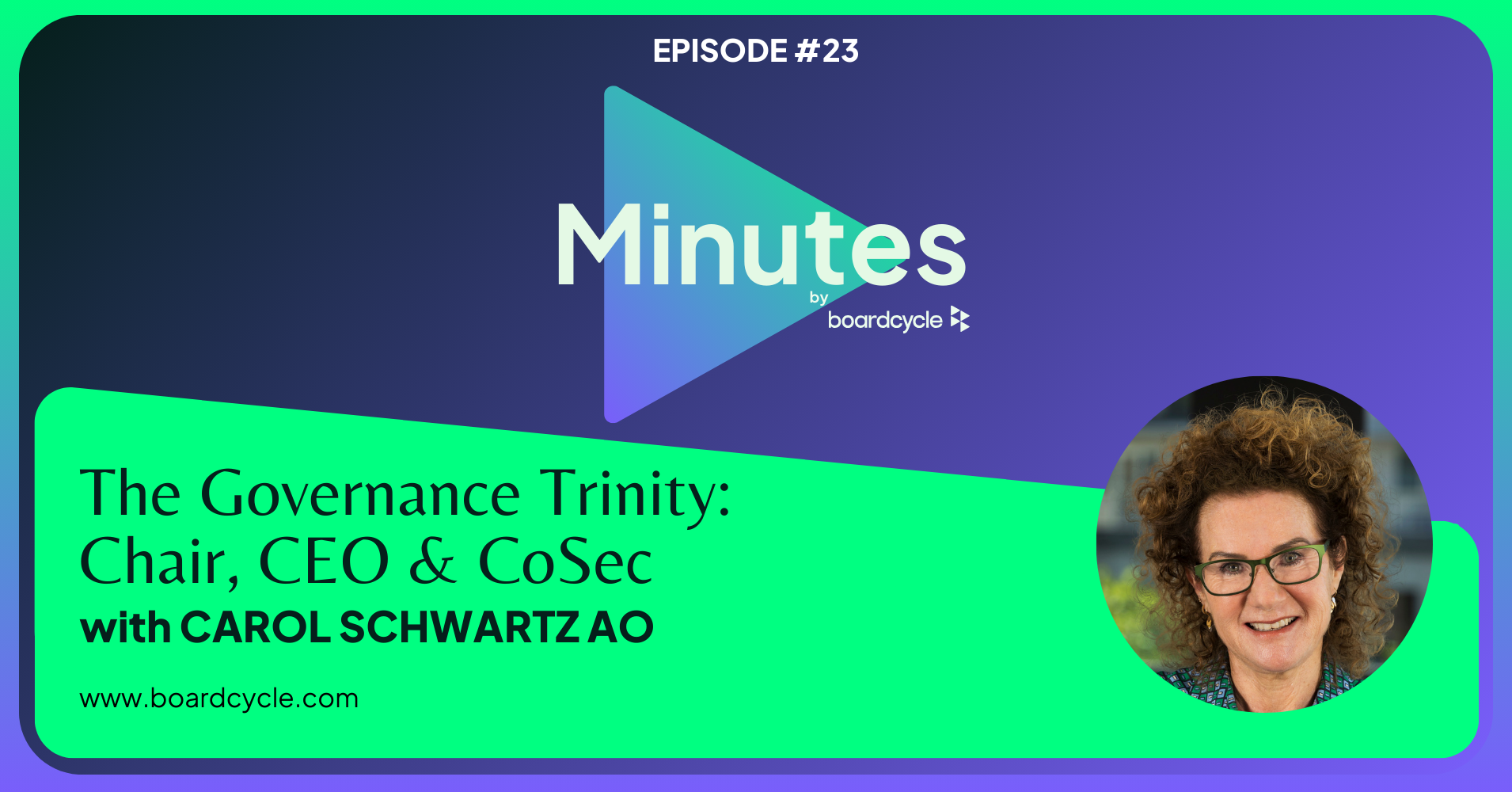 The Governance Trinity: Chair, CEO & CoSec